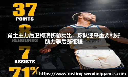 勇士主力后卫柯瑞伤愈复出，球队迎来重要利好助力季后赛征程